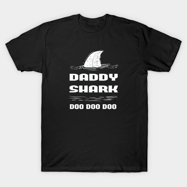 Fathers Day Gift - Daddy Shark Shirt, Daddy Shark, Dad Shark T-Shirt, Shark family Party Shirt, Family Shark Shirts, Daddy Shark T-Shirt T-Shirt by wiixyou